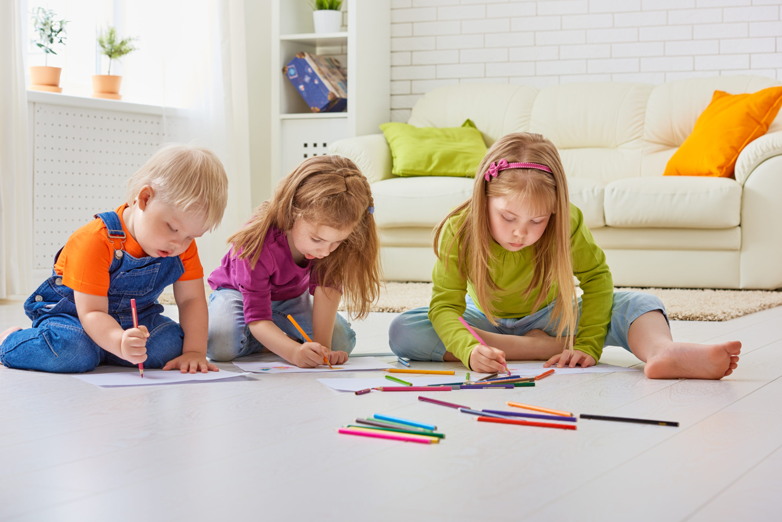 drawing children
